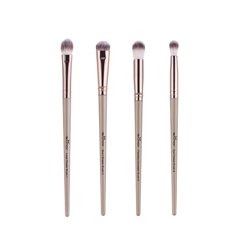 

Anmor 4Pcs Professional Makeup Brush Set Eyebrow Eyeshadow Make Up Brushes Cosmetic Tool, Shown as pictures