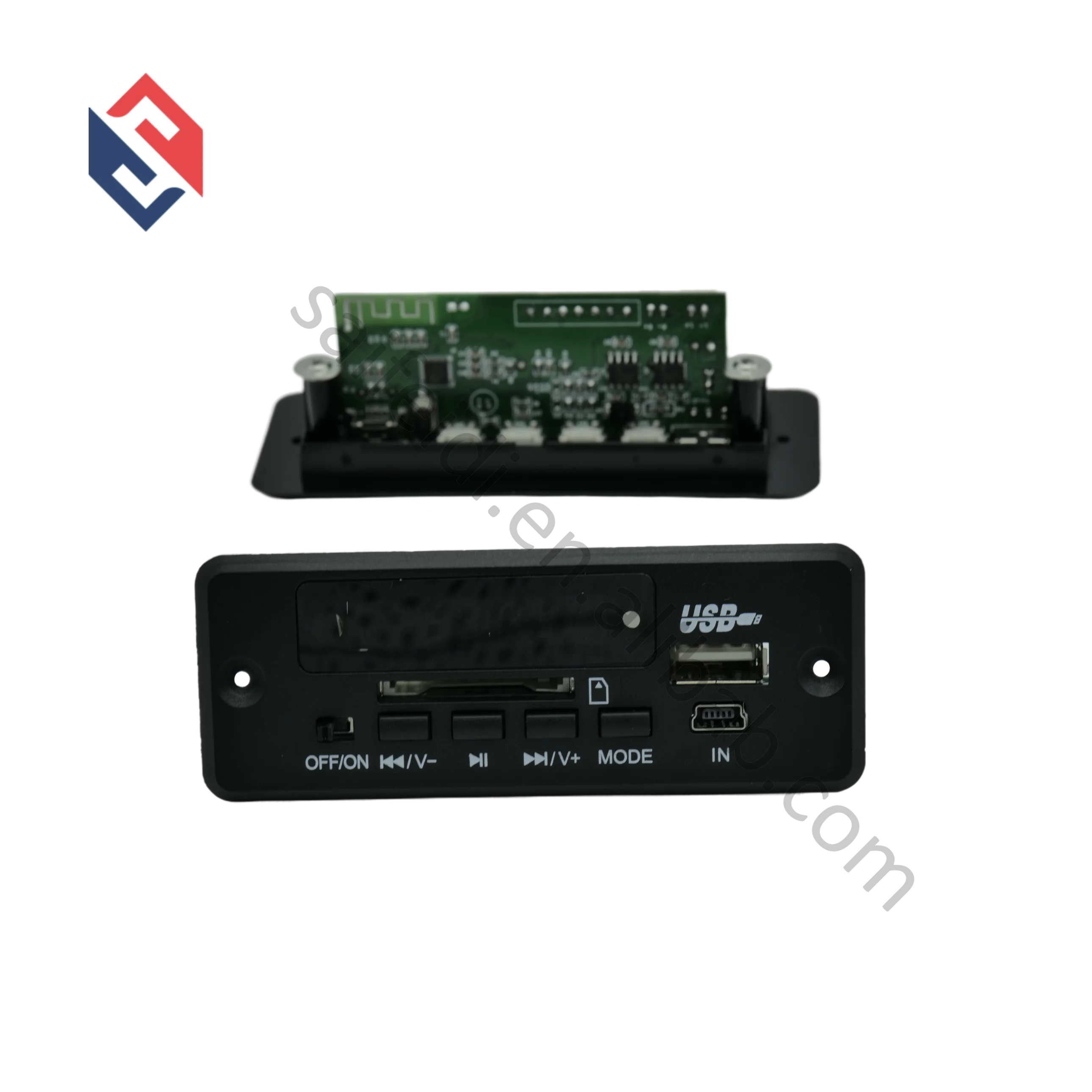 

5V-12V MP3 With USB/Aux Socket For Univeral Player, Black