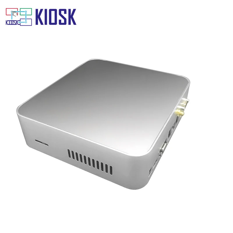 

2021 China Wholesale low power portable micro computer i3 i5 i7 1037u Option Win 10 industrial Mini PC With 4GB RAM, Black