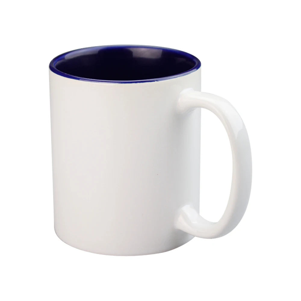 

11oz 15oz ceramic top grand inner colorful sublimation mug speckled wholesale