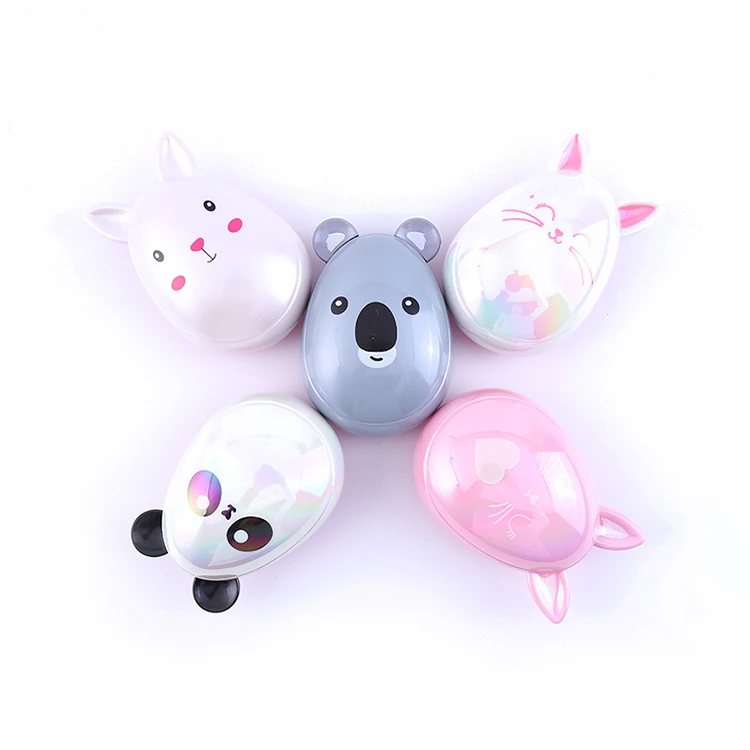 

Beian Factory Hot Sale Good Eco-friendly Quality Panda Kids Detangle Brush Comb, Ab elatroplated