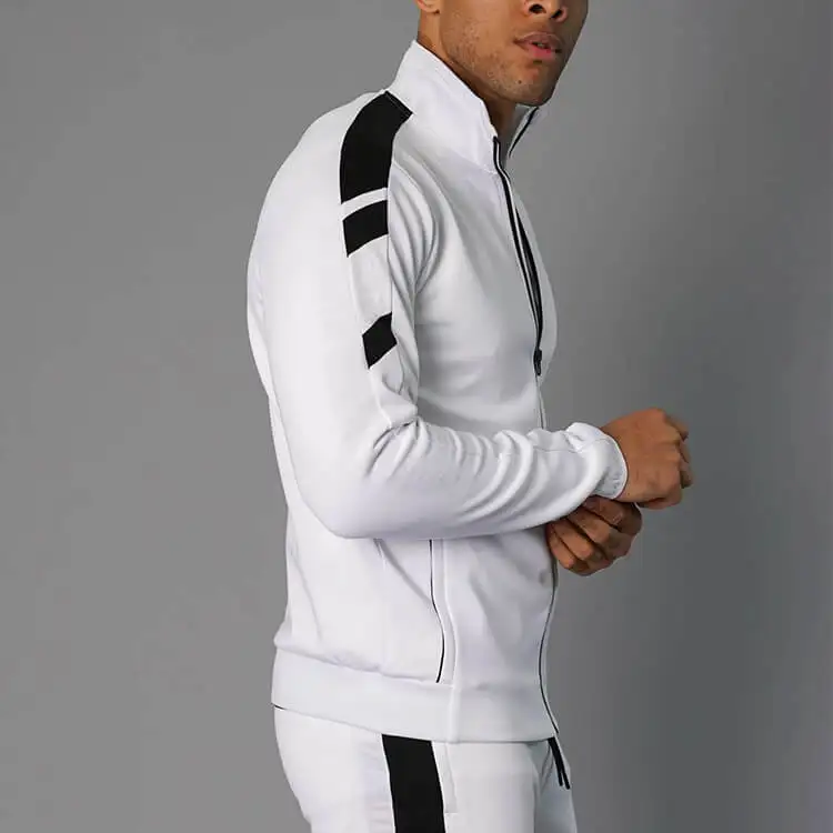 white jogging suit men's