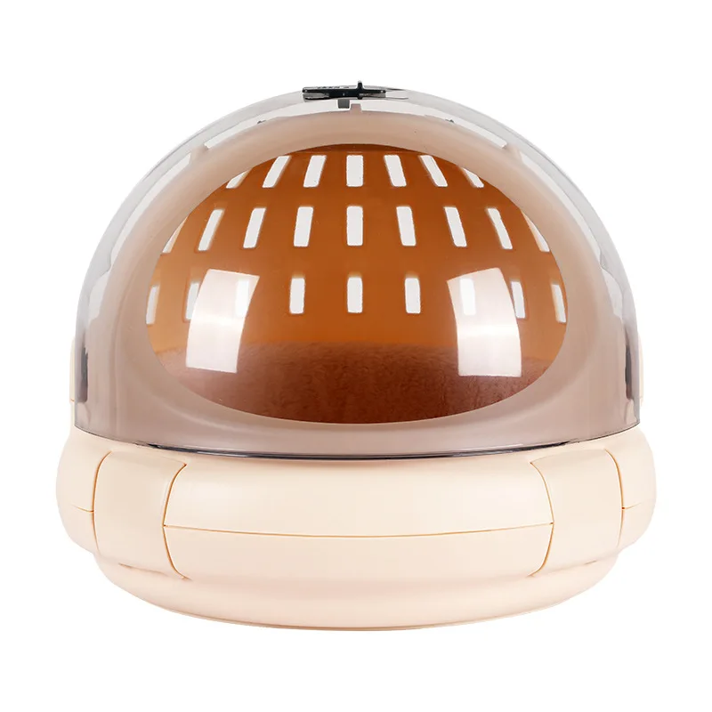 

Capsule portable multifunction cat litter box toilet, Cream color, pink,violet