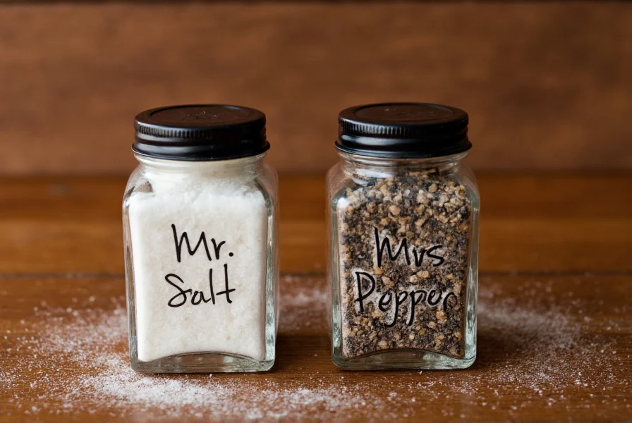 Mr Salt and Mrs Pepper: History of Character Shakers