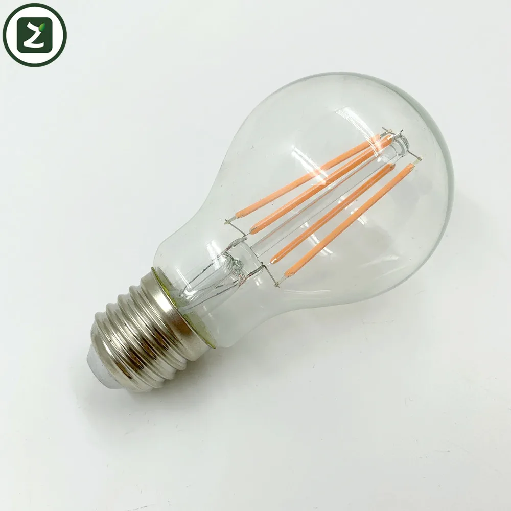 
E27 E14 4W Glass plant grow led filament bulb 