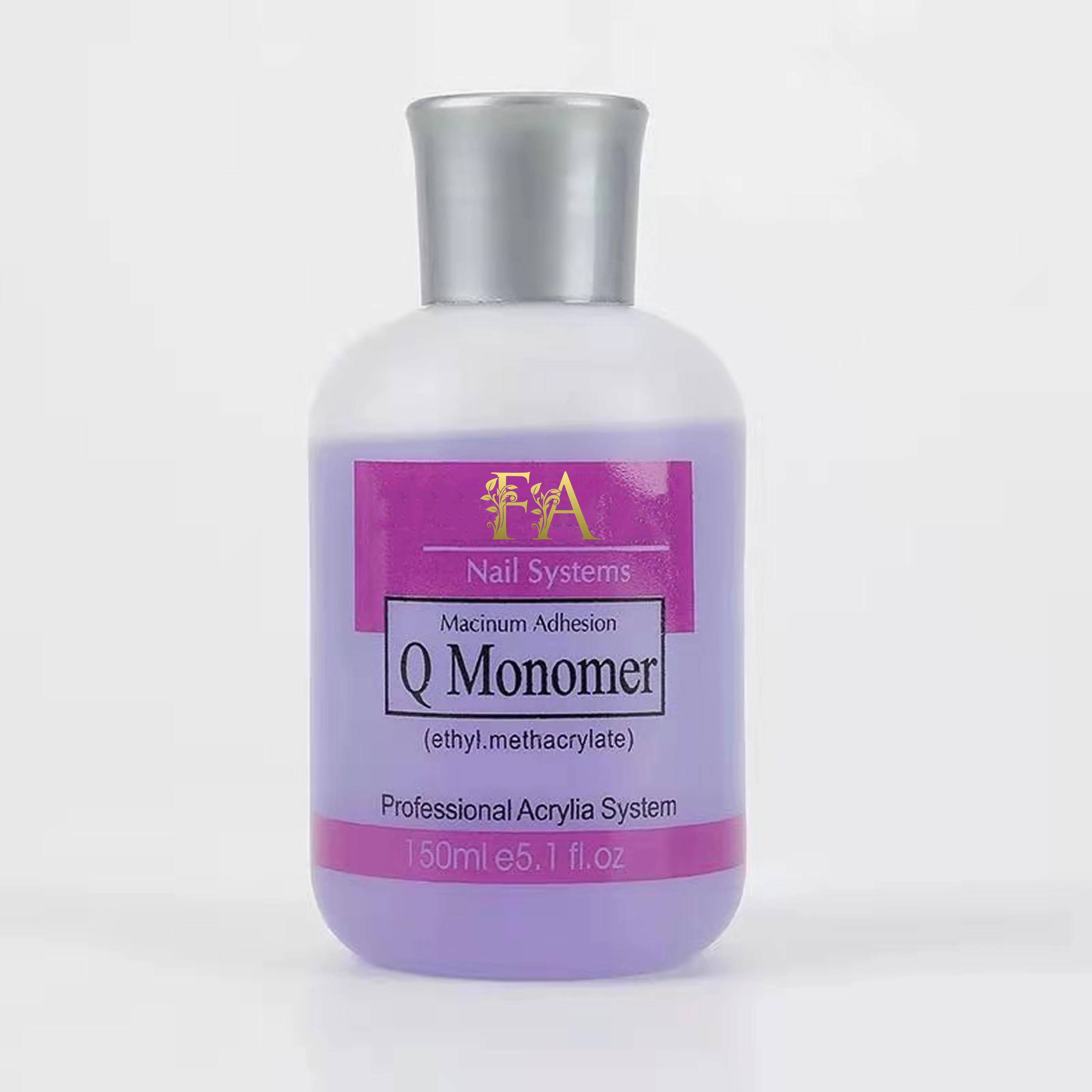 

120ml 150ml 1000ml 5l acrylic nail liquid EMA purple monomer with acrylic powder system