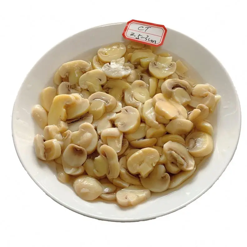 
pickled mushroom-slide Nameko Mushroom in brine in drum 