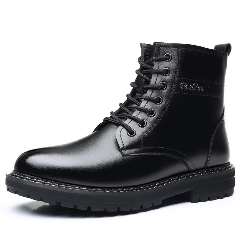 

Riding boots men's high-top formal wear British style boots