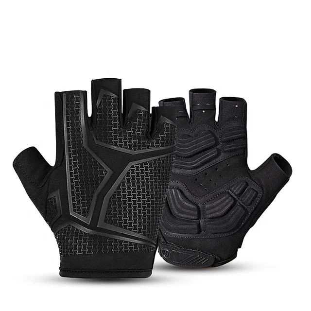 

Men's Cycling Bike Half Finger Gloves Shockproof Breathable Mountain Bicycle Gloves Sports Unisex Cycling Gloves