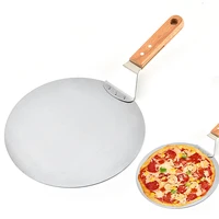 

Hot selling round metal pizza peel Stainless steel Pizza Shovel OEM & ODM welcome