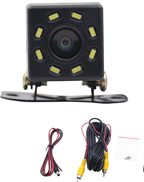 

8 LED light 1080P car reverse camera backup camera rear view camera