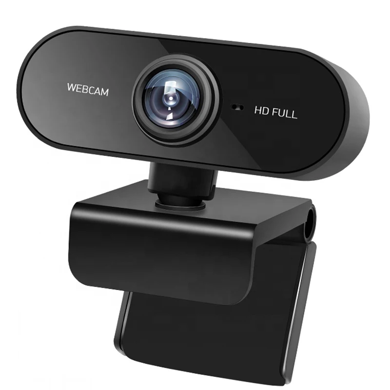 

Best selling webcam camera chat usb free driver CMOS hd 1080p web cam with microphone, Black