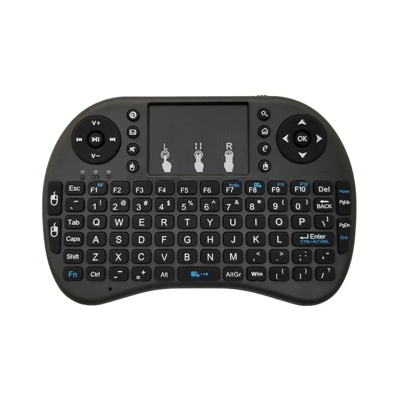 

i8 keyboard backlit English Russian Spanish Air Mouse 2.4GHz Touchpad Handheld Wireless Keyboard for TV BOX Android X96