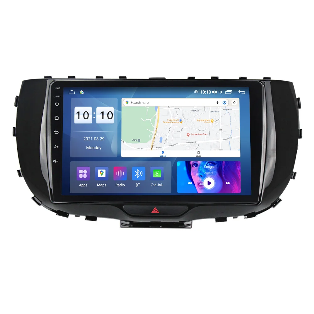 

MEKEDE Android 11 8core 8+128G CAR VIDEO For Kia Soul SK3 2019-2020 GPS BT AM FM Video SWC 360 camera colling fan car gps