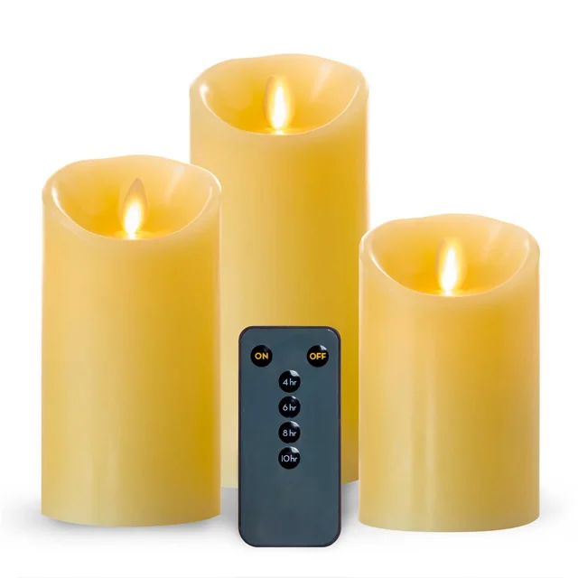 

Multifunctional Luminessence Flameless Led Taper Candles 10.25 In With Great Price