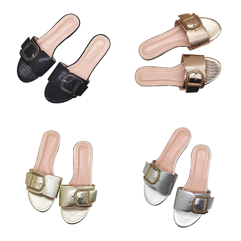 

multi color sandals women high heel rainbow flat form shoes slippers with diamond
