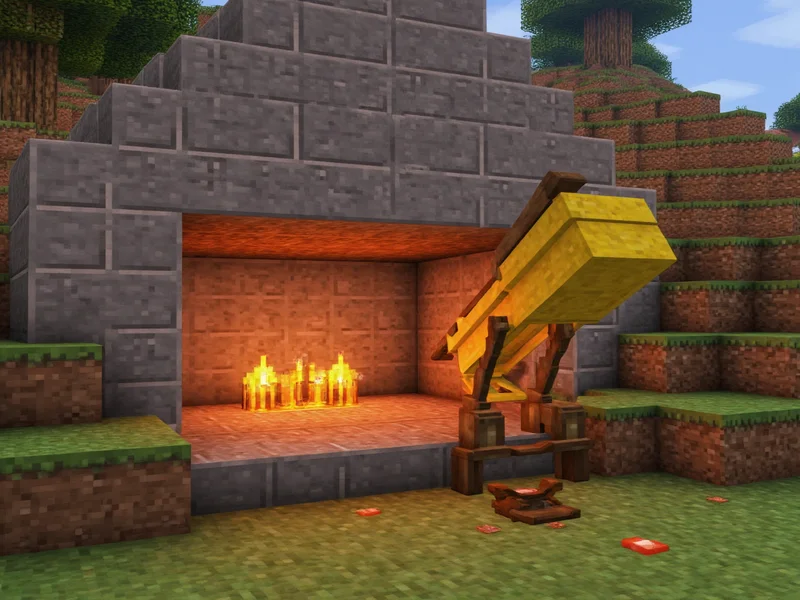 Minecraft hopper collecting items from furnace
