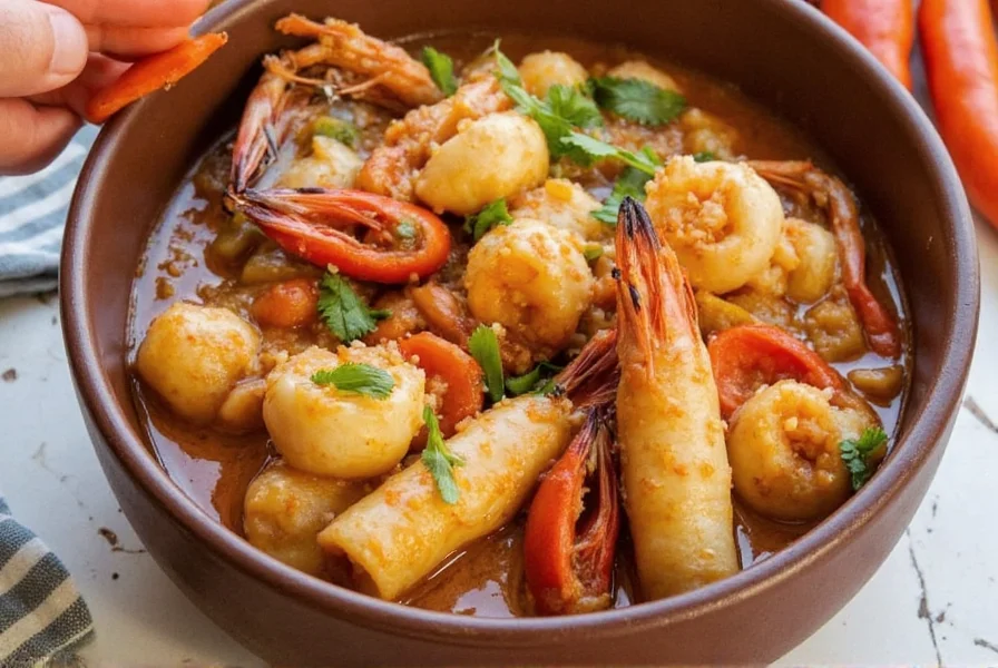 Seafood Stew Ingredients