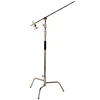 40 inch Heavy Duty Light Stand Studio C-stand with Gobo Arm Line Resizer for Kino Flo Flash Strobe Flag Reflector