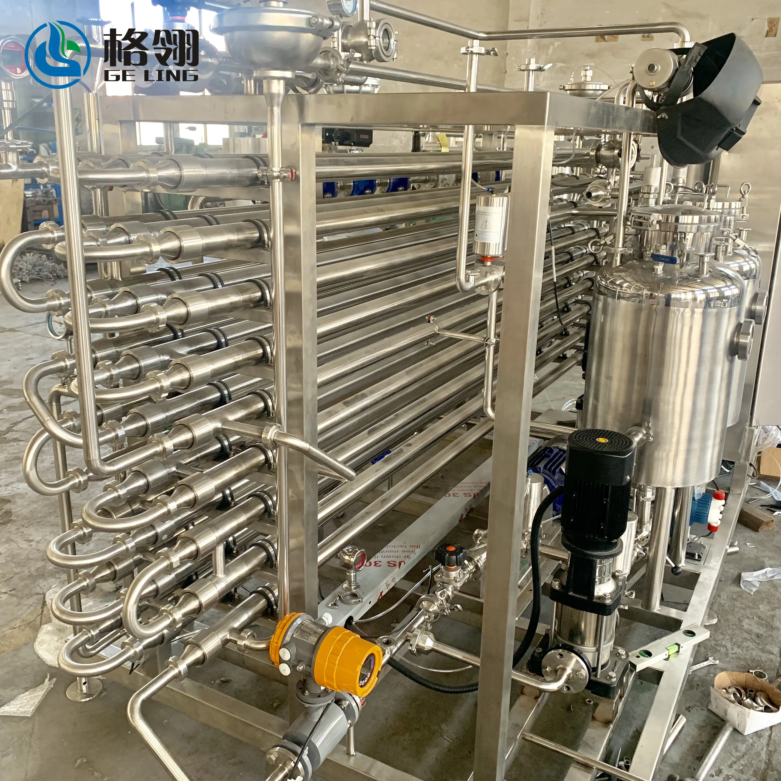 
Tube UHT Sterilizer PLC control system 