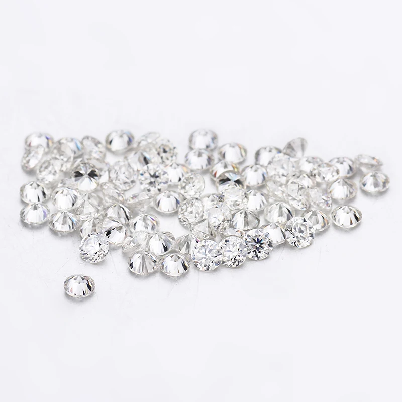 

Wholesale starsgem loose moissanites melee gemstones 0.9-3mm synthetic diamond small size moissanite loose stones