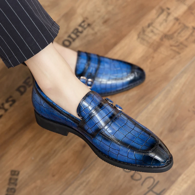 

1330 2021 latest style plus size men's formal dress shoes