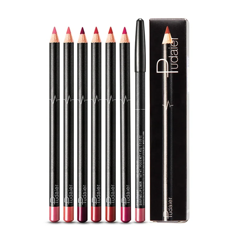 Wholesale Pudaier Lipliner Waterproof Lipliner Matte Lipliner Pencil