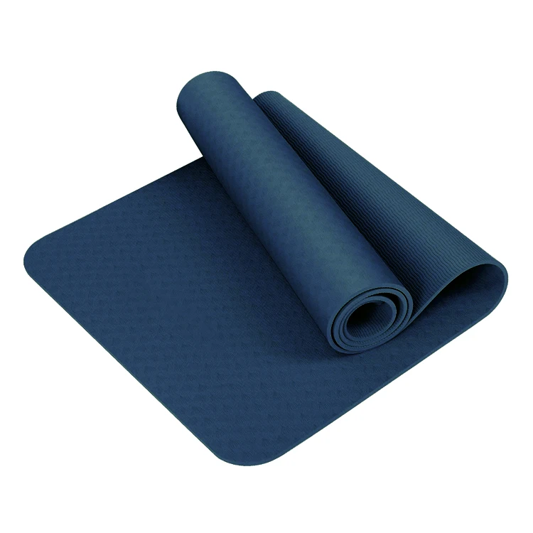 

Keepeak Hot Selling Monochrome Recyclable Non Slip TPE Custom Yoga Fitness Sports Mats, 12 regular colors