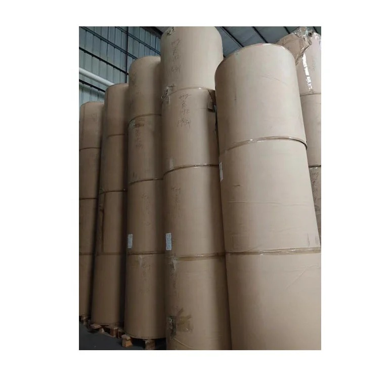 
factory price big 80gsm brown kraft paper rolls 