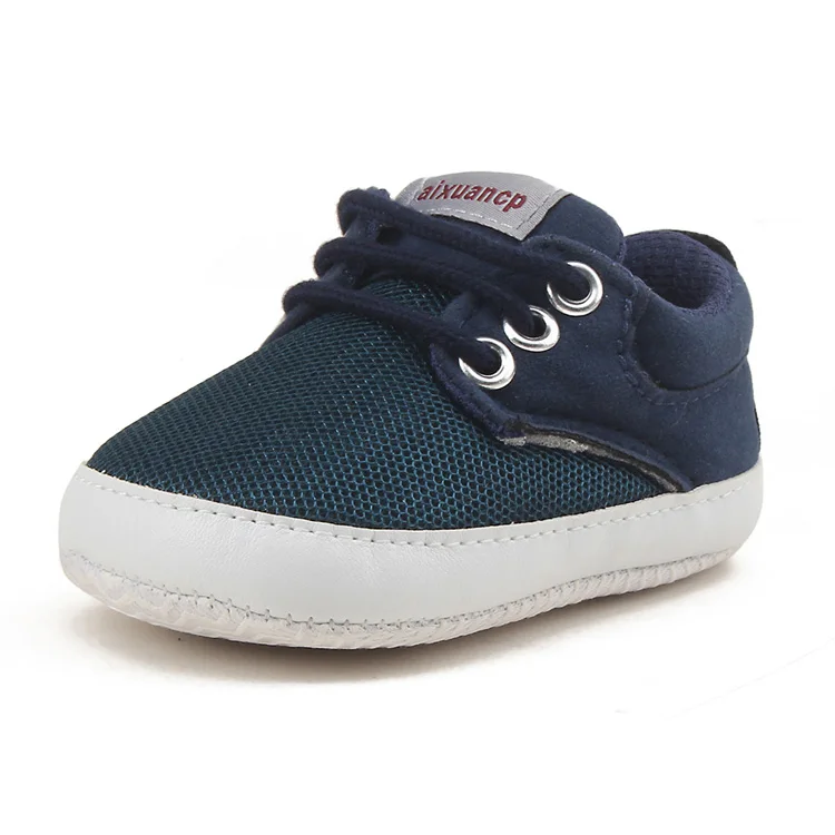 

Wholesale newborn baby canvas net cloth Soft bottom sneakers Toddler Moccasins Soft Casual kids shoes, Welcomed