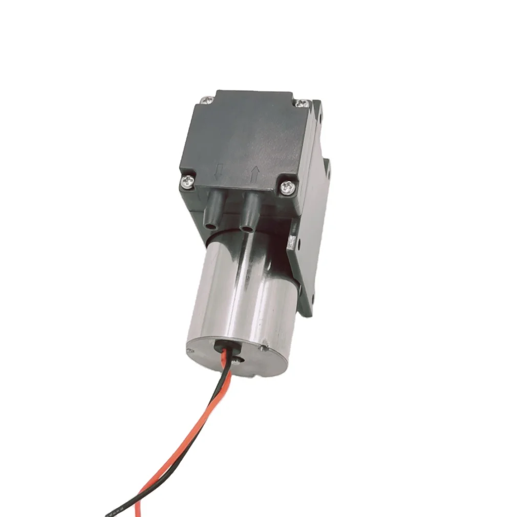 Micro Diaphragm Vacuum Pump High Pressure DC Brush Motor Mini Gas Diaphragm Air Pump