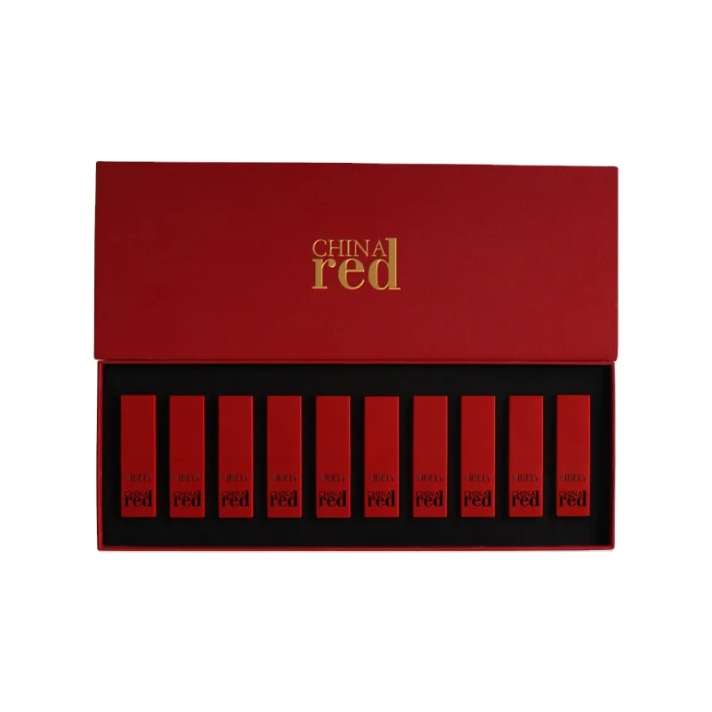 

Latest private label lip gloss matte lipstick gift sets