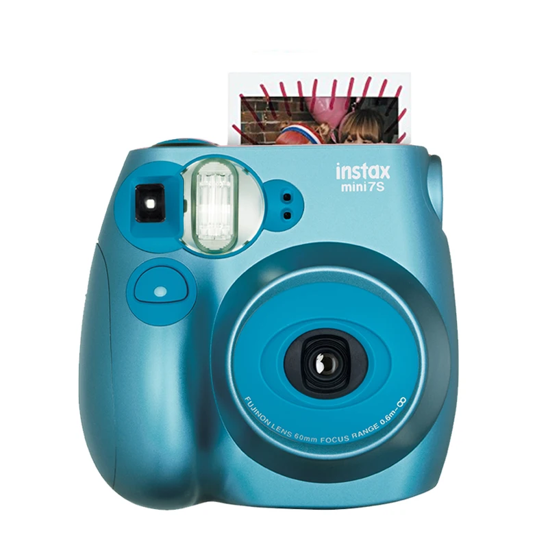 

High speed digital camera Fujifilm Instax mini 7s camera with premium quality(metallic blue color)