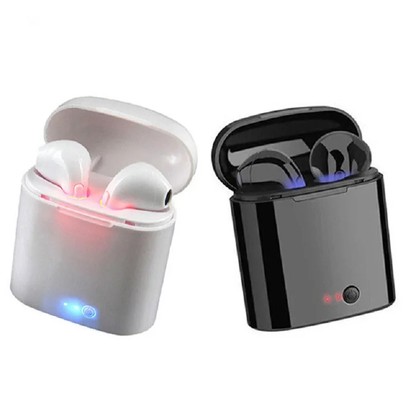 

2020 Best Selling True Wireless Earphone i7s TWS Wireless Earbuds BT 5.0 i7s Wireless Headphones With Charging Case, White, black