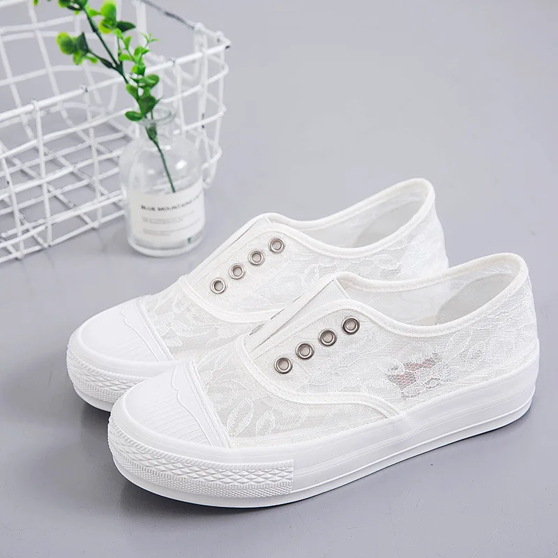 

sh10708a Summer 2022 women casual shoes wholesale online lace upper sneaker shoe for woman