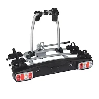 

Aluminium Car rear bike carrier for three bicycle with light