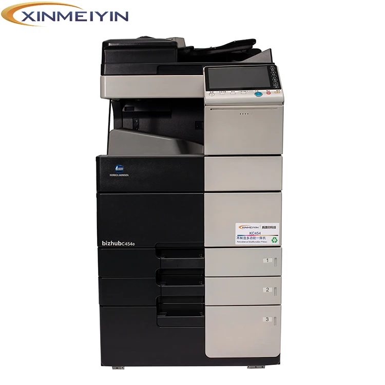 
Top Quality duplicator fully automatic Multifunction PhotoCopier for konica minolta bizhub C454 printer mfp Machine 