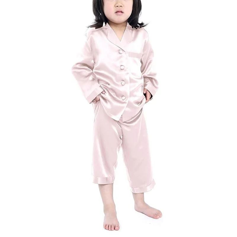 

Fashion Wholesale Christmas Pink Cute Plus Size Children Pajamas, Customized color