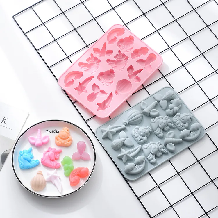 

Factory direct sale mermaid tail fondant silicone mold