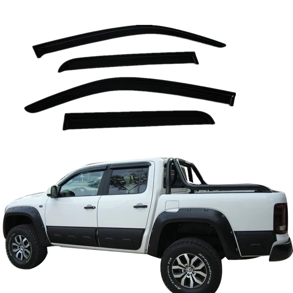 

YCSUNZ Acrylic Sheet Compression Weather shields Window Visors Weathershields For Amarok 2010-2020