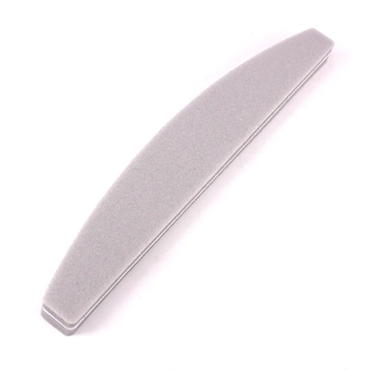 

Wholesale Customize Logo Half Moon Shape 100 180 240 O.P Nail Buffer