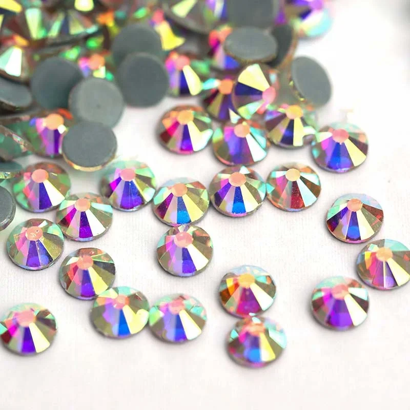 

HBL Free Shipping Colorful SS12 AB Hotfix Rhinestones Iron On Rhinestones Hot Fix Rhinestone Glass Crystal AB DIY