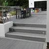 Garden anti slip wood plastic composite heat resistant wedding outdoor flooring