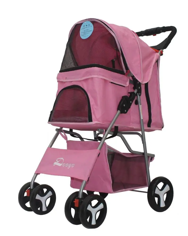 

3 Wheeler pet travel outdoors stroller trolley, Multi-colored