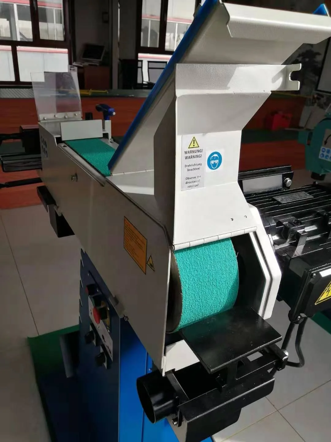 Hot Sale Tube And Pipe Notcher Machine With Deburring Metal Belt Sander