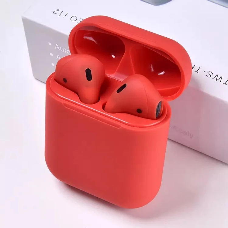 Free Shipping I12 Hifi Tws Stereo Bt 5.0 Waterproof Ear Buds Color