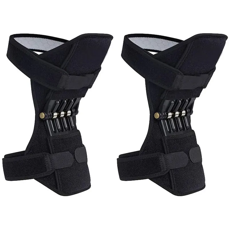 

Suitable for outdoor sports Joint Support Knee Pads Knee Booster Power Spring Force Compression Sports Running Force Stabilizer