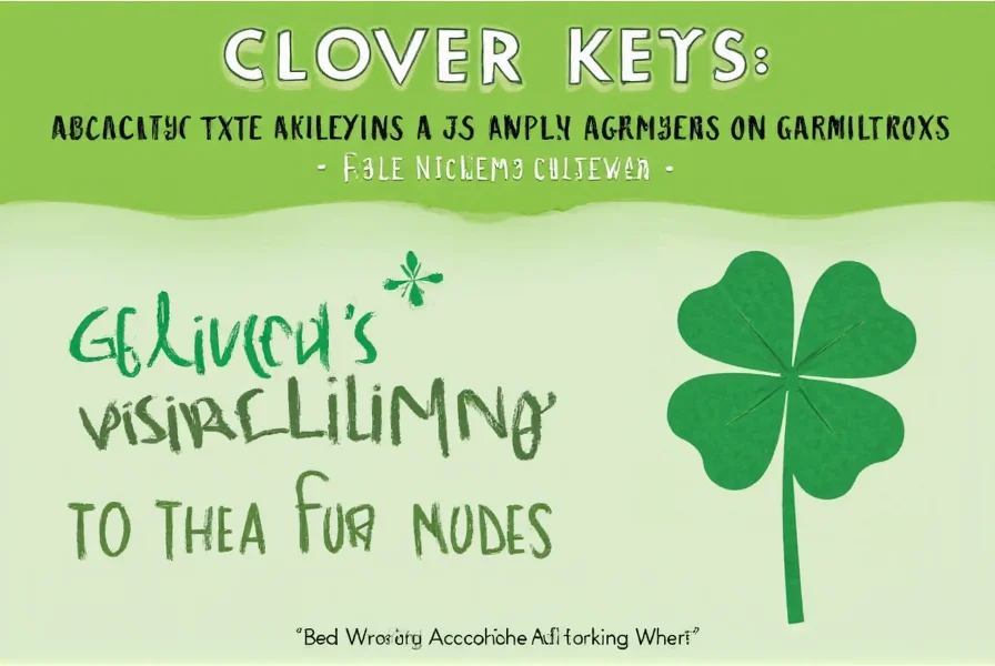 Pasture field showing Clover Key integrated into a mixed grass system