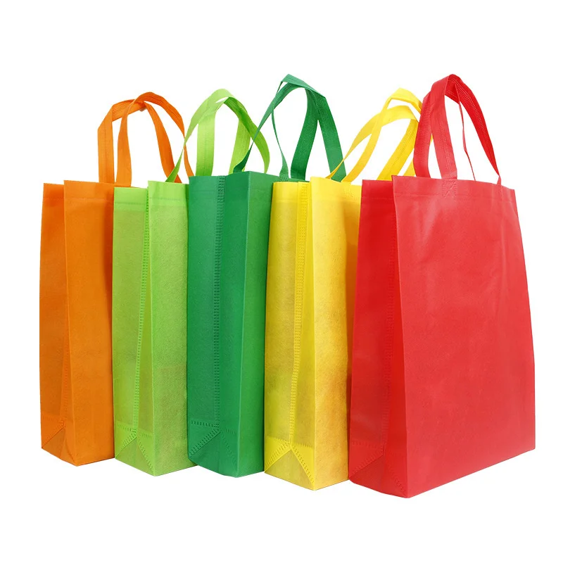 

Eco Friendly Nonwoven Bolsa PP Custom Designed Bags Non Woven Fabric Tote Bag High Quality Customized Non Woven Shopping Bag, Blue/red/black/white/green/yellow/customized color