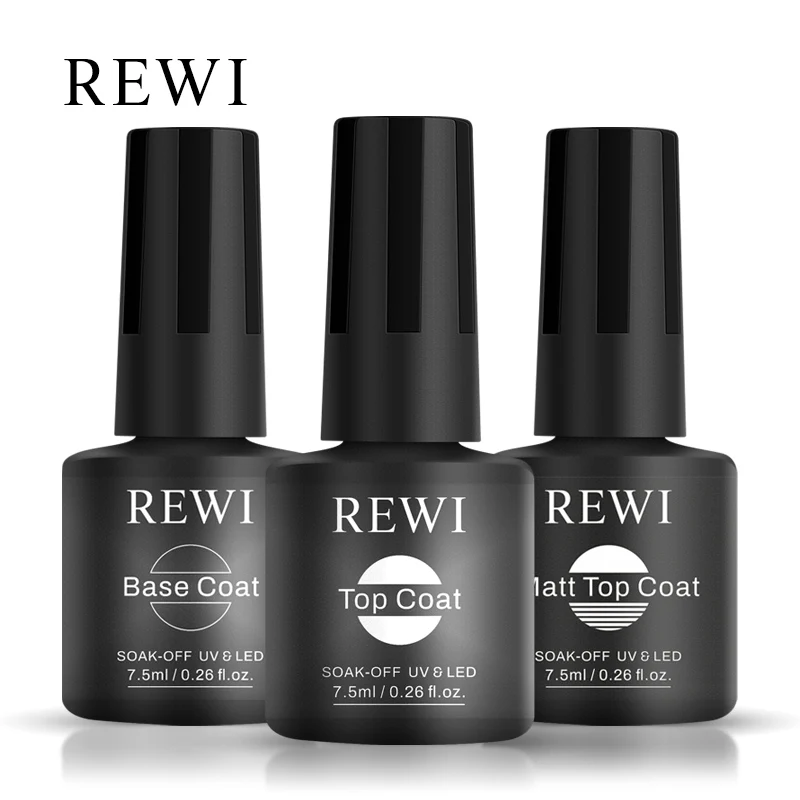 

2021 New Type REWI Base Coat Top Coat Matte Top Coat Professional Factory With Cheap Price And Great Quality